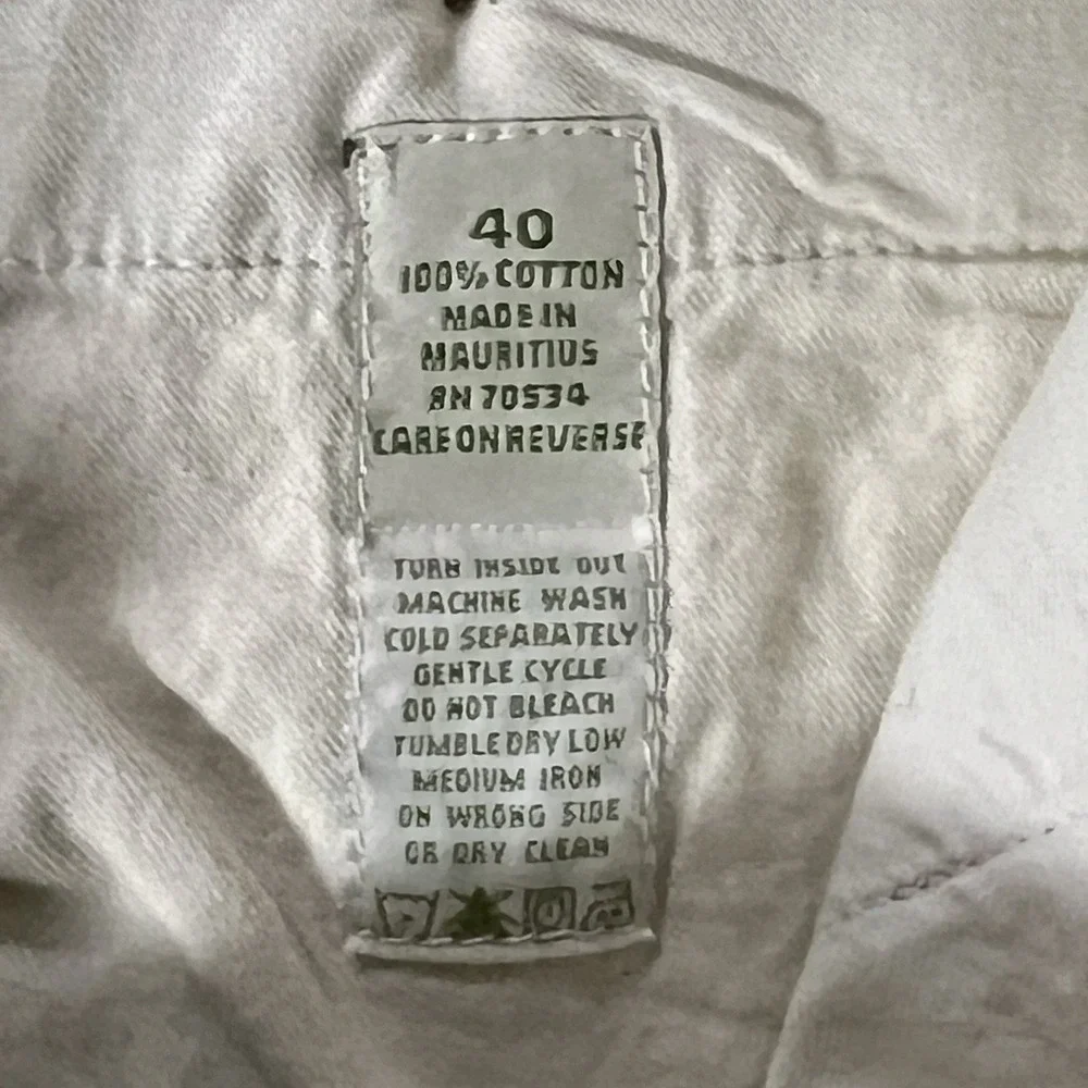 Orvis Men Size 40 Tan Suede Brown Trim Cotton Five Pocket‎ Hunting Pants